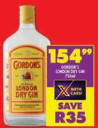 Gordon's London Dry Gin-750ml