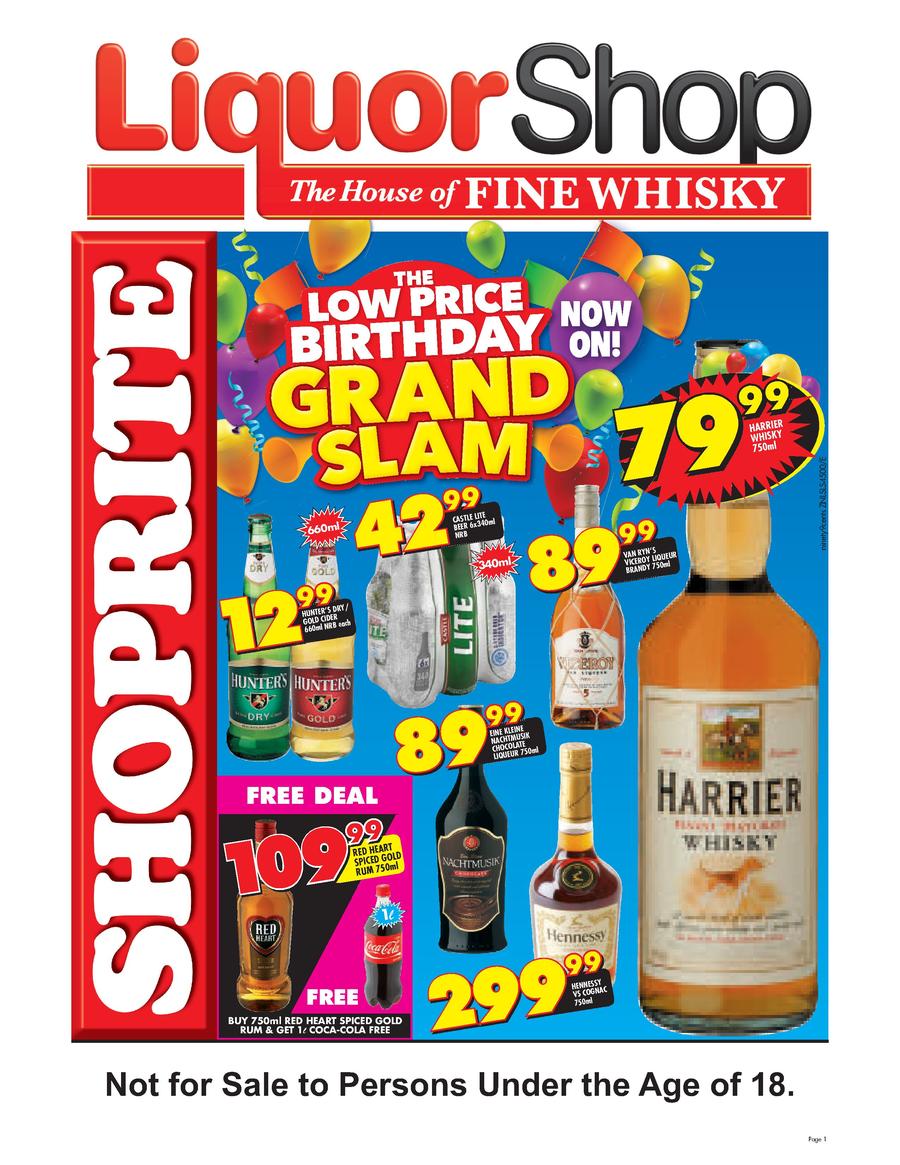 Shoprite KZN : Liquor Shop (20 Jul - 02 Aug 2015) — m.guzzle.co.za