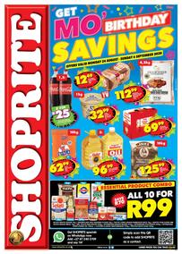 Shoprite KwaZulu-Natal : Get Mo' Birthday Savings (24 August - 06 ...