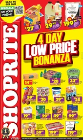 Shoprite KwaZulu-Natal : Low Price Bonanza (07 May - 10 May 2026)
