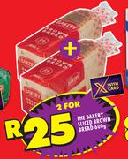 The Bakery Sliced Brown Bread-For 2 x 600g