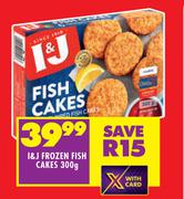 I & J Frozen Fish Cakes-300g 