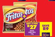 Fritos Corn Chips-For 2 x 120g