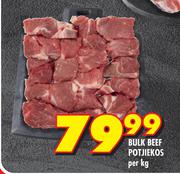 Bulk Beef Potjiekos-Per Kg