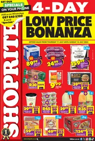 Shoprite KwaZulu-Natal : Low Price Bonanza (11 July - 14 July 2024)