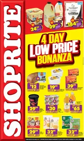 Shoprite KwaZulu-Natal : Low Price Bonanza (16 July - 19 July 2026)