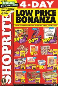 Shoprite KwaZulu-Natal : Low Price Bonanza (22 March - 24 March 2024)