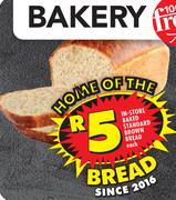 In-Store Baked Standard Brown Bread-Each