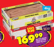 Big Nick Frozen Braai/Chicken Wors-4Kg Each