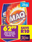 Maq Regular Hand Washing Powder-2Kg