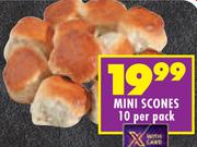 Mini Scones-10 Per Pack