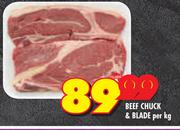 Beef Chuck & Blade-Per Kg