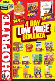 Shoprite KwaZulu-Natal : Low Price Bonanza (20 April - 10 May 2026)