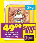 Goldi Chicken Frozen Chicken Soup Pack-2Kg