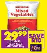 Ritebrand Frozen Mixed Vegetables-900g