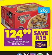 Chef Mo Frozen Crispy Chicken Fingers-2Kg