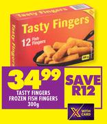 Tasty Fingers Frozen Fish Fingers-300g