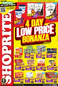 Shoprite KwaZulu-Natal : Low Price Bonanza (30 January - 02 February 2025)
