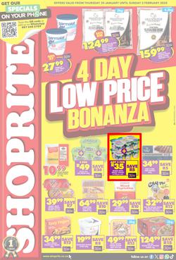 Shoprite KwaZulu-Natal : Low Price Bonanza (30 January - 02 February 2025), page 1