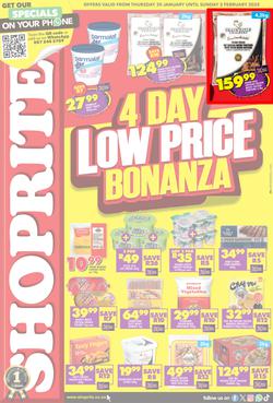 Shoprite KwaZulu-Natal : Low Price Bonanza (30 January - 02 February 2025), page 1