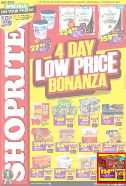 Shoprite KwaZulu-Natal : Low Price Bonanza (30 January - 02 February 2025), page 1
