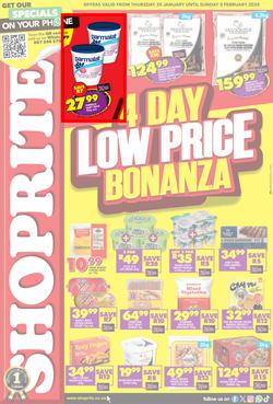 Shoprite KwaZulu-Natal : Low Price Bonanza (30 January - 02 February 2025), page 1