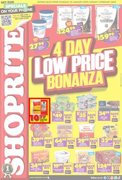 Shoprite KwaZulu-Natal : Low Price Bonanza (30 January - 02 February 2025), page 1