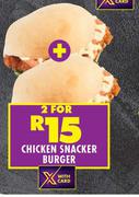Chicken Snacker Burger-For 2