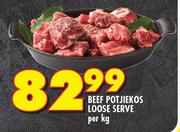 Beef Potjiekos Loose Serve-Per Kg