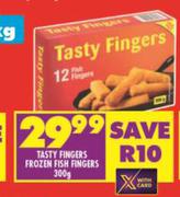 Tasty Fingers Frozen Fish Fingers-300g