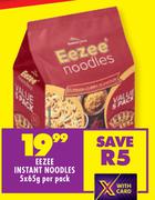 Eezee Instant Noodles-5 x 65g Per Pack