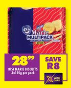 Risi Marie Biscuits-3 x 150g Per Pack