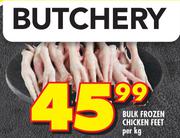Bulk Frozen Chicken Feet-Per Kg