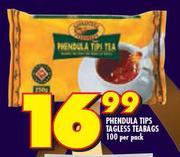 Phendula Tips Tagless Teabags 100-Per Pack