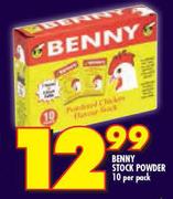 Benny Stock Powder 10-Per Pack