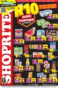 Shoprite KwaZulu-Natal : R10 Goes Further (17 February - 02 March 2025)