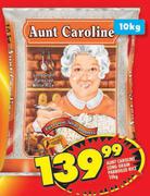 Aunt Caroline Long Grain Parboiled Rice-10Kg