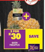 Queen Pineapples-For 2