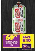 Rainbow Simply Chicken Polony-1Kg