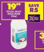 Crystal Valley Fresh Cream-250ml