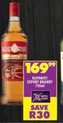 Klipdrift Export Brandy-750ml