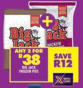Big Jack Frozen Pies-For 2