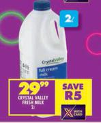 Crystal Valley Fresh Milk-2L