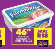 Dairymaid Farmhouse Ice Cream-1.8L/2L Each