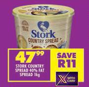 Stork Country Spread 40% Fat Spread-1Kg