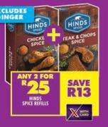 Hinds Spice Refills-For 2