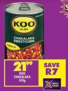 Koo Chakalaka-410g
