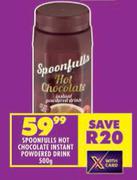 Spoonfulls Hot Chocolate Instant Powered Drink-500g