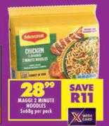 Maggi 2 Minute Noodles-5 x 68g Per Pack