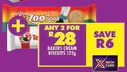 Bakers Cream Biscuits-For 2 x 125g